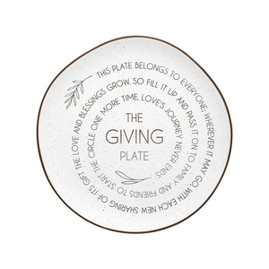 The Giving Plate by Hostess with the Mostess - 10.5" Ceramic Plate