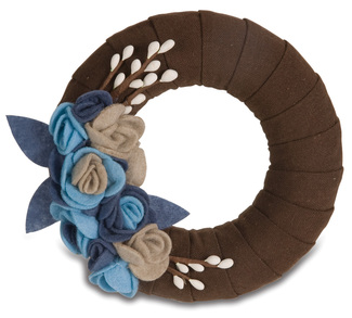 Mocha by Signs of Happiness - 6" Wreath