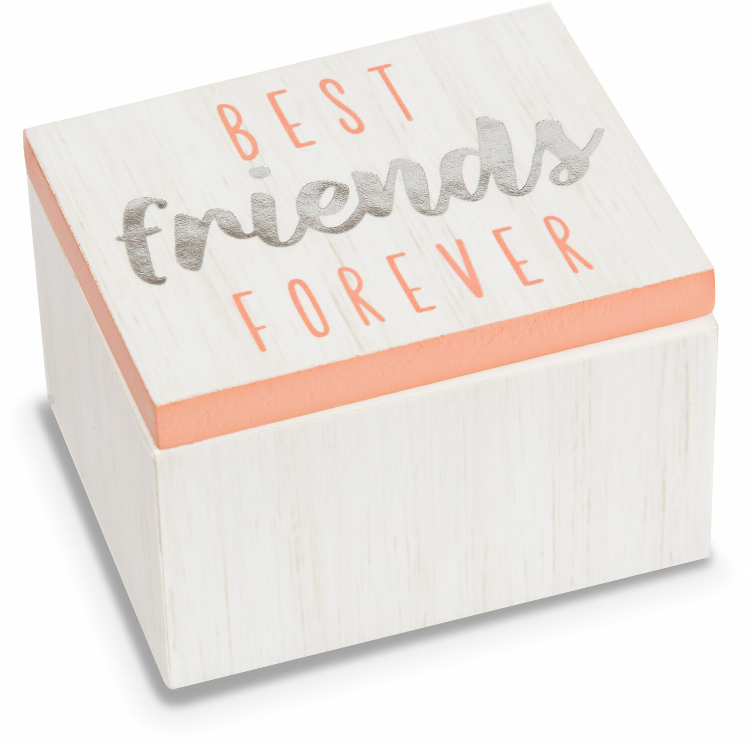 Best Friends by Best Kept Trinkets - Best Friends - 2.25 x 1.2 x 1.5 MDF Trinket  Box