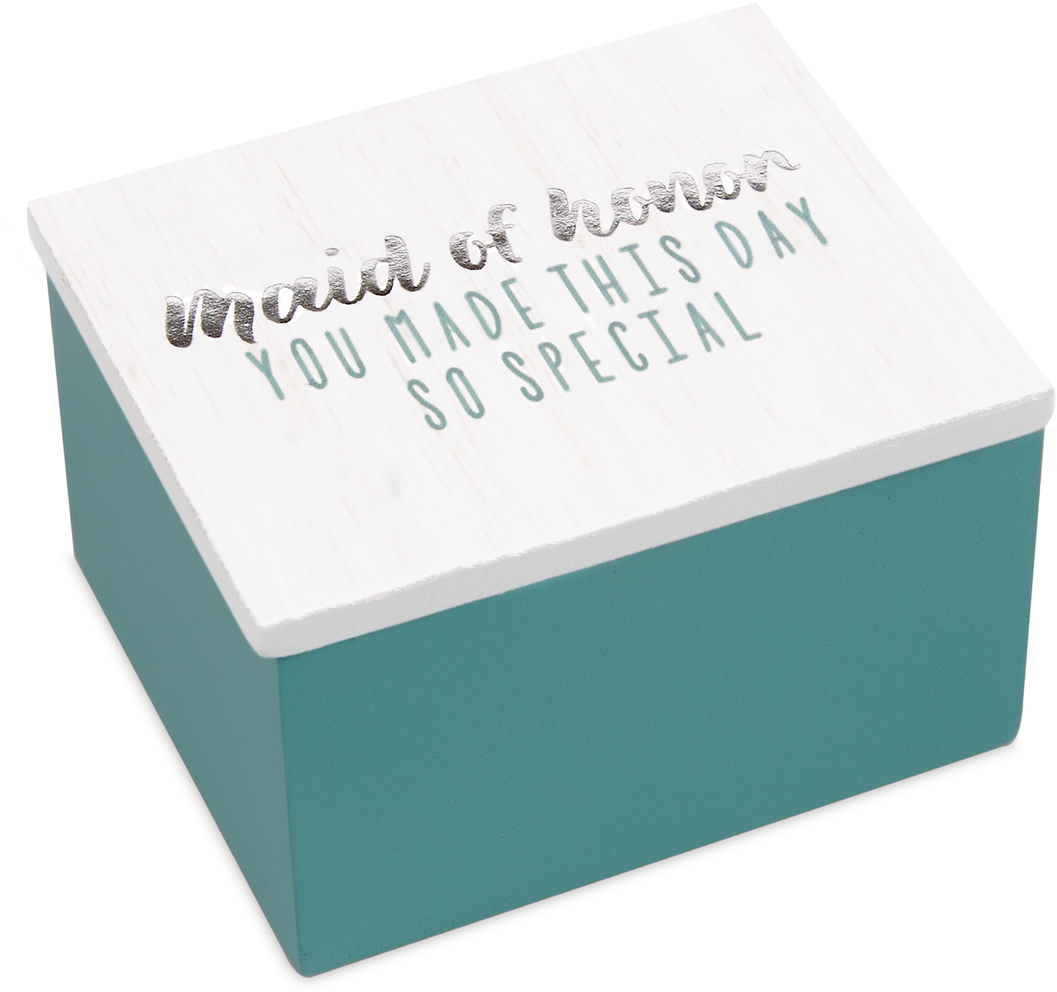 Maid of Honor by Best Kept Trinkets - Maid of Honor - 2.25 x 2 x 1.5 MDF Trinket  Box