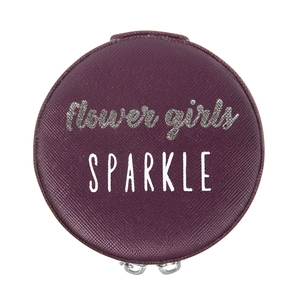 Flower Girl by Best Kept Trinkets - 3.5" Zippered Jewelry Case