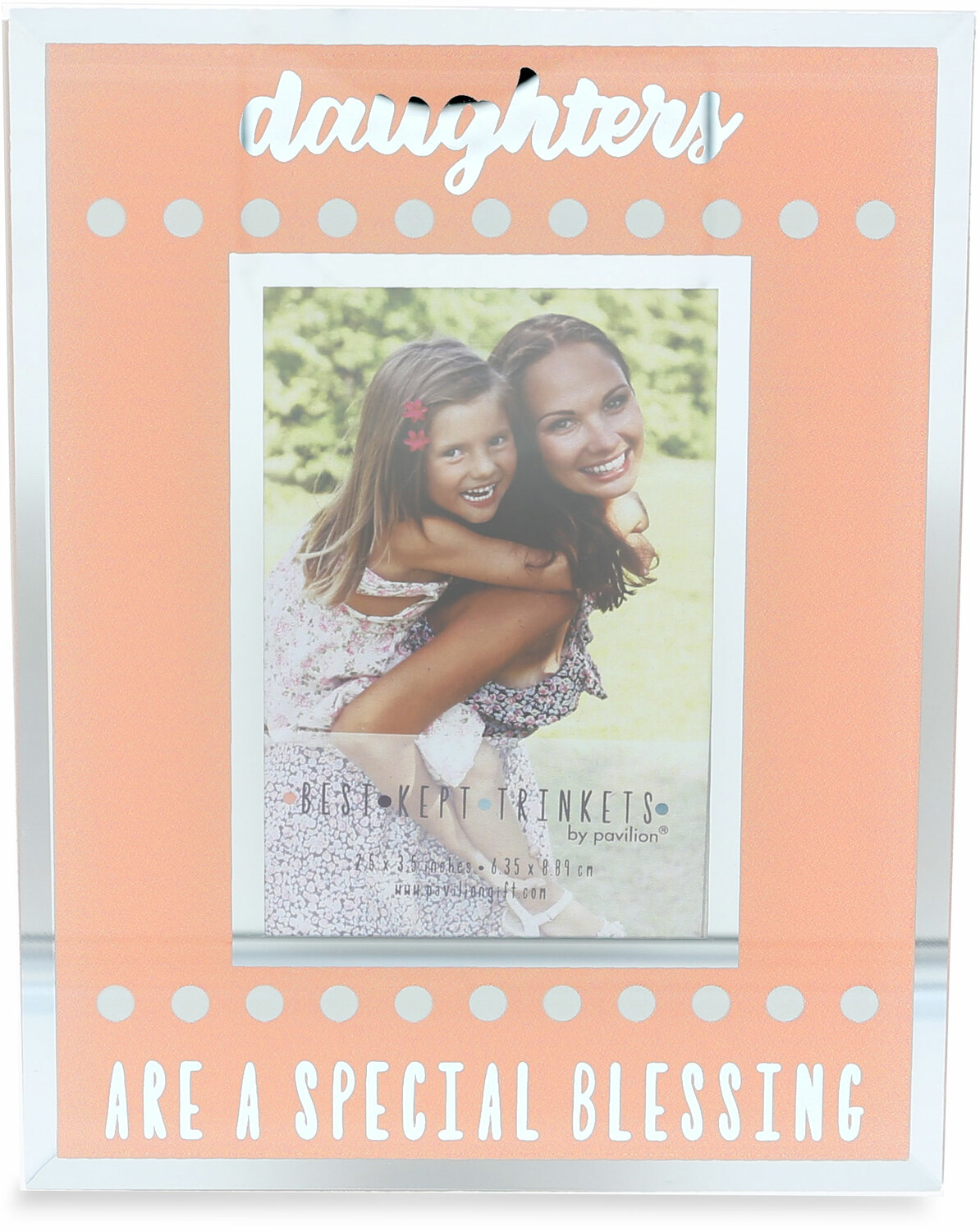 Daughters by Best Kept Trinkets - Daughters - 4.75" X 6" Frame
(Holds a 2.5" X 3.5" Photo)