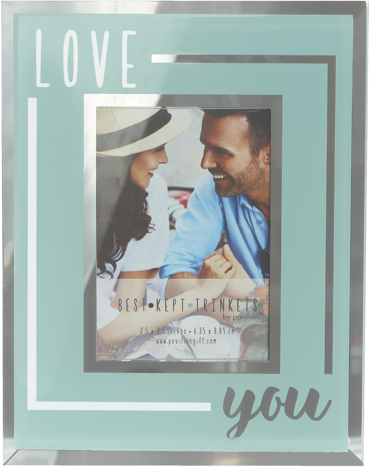 Love You by Best Kept Trinkets - Love You - 4.75" X 6" Frame
(Holds a 2.5" X 3.5" Photo)