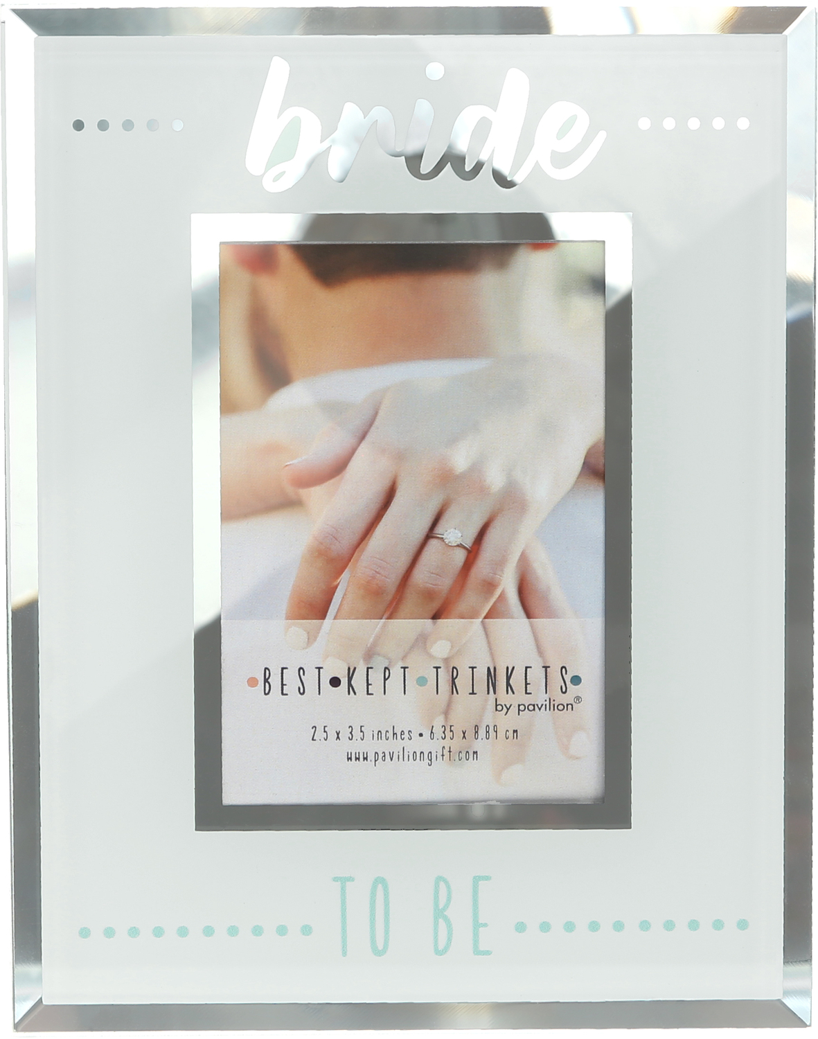 Bride by Best Kept Trinkets - Bride - 4.75" X 6" Frame
(Holds a 2.5" X 3.5" Photo)