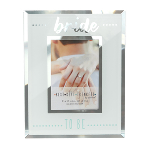 Bride by Best Kept Trinkets - 4.75" X 6" Frame
(Holds a 2.5" X 3.5" Photo)