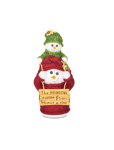 You & Me by The Sockings - 5" Snowman on Shoulders