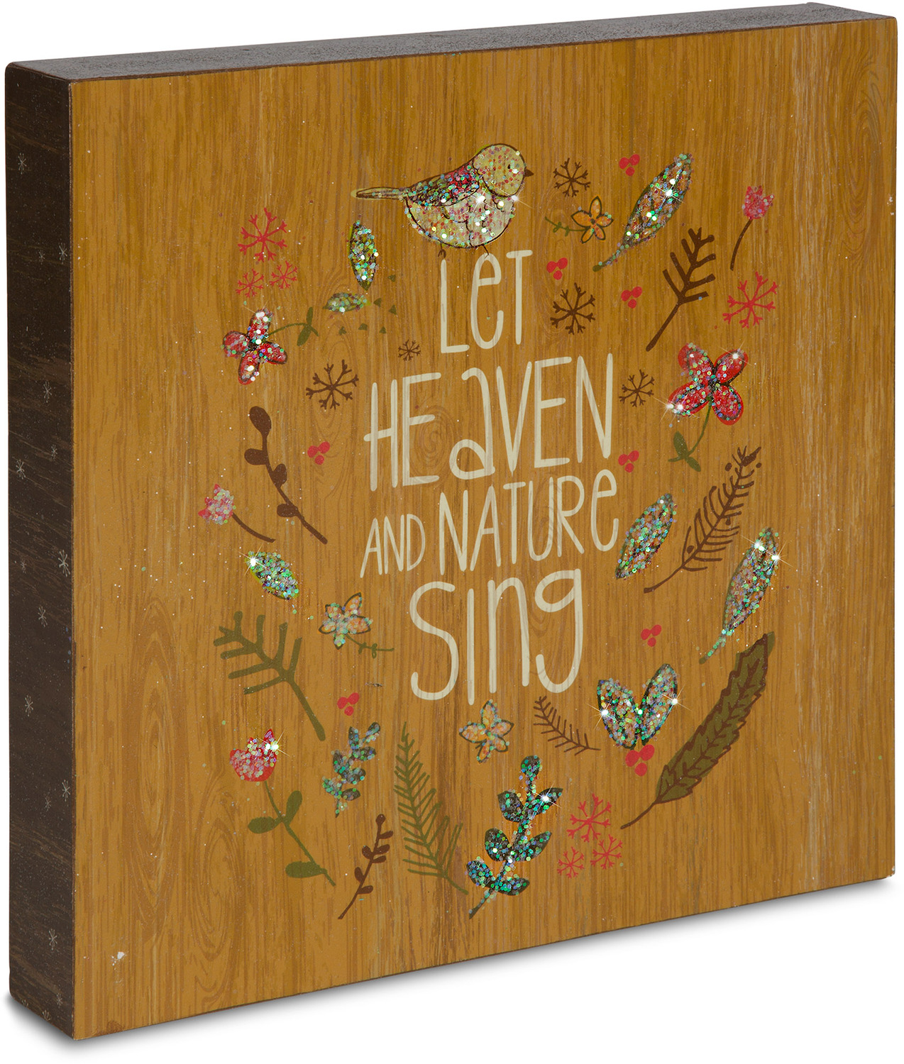 Heaven and Nature Sing by Star of Wonder - <em>Sing</em> - Christmas Plaque & Wall Art -