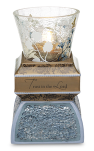 Trust in the Lord by UpWords - 5.5" Tea Light Holder
