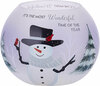 Snowman by Candle Decor - Back