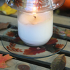 Harvest Leaves by Candle Decor - Scene