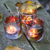 Harvest Leaves by Candle Decor - Scene