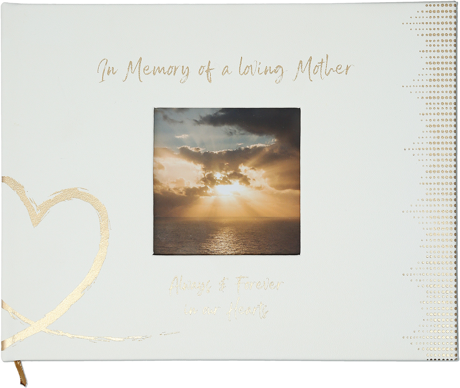 Mother by Forever in our Hearts - Mother - 9" x 7" Memorial Guest Book