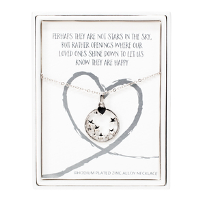 Stars in the Sky by Forever in our Hearts - 16"-18" Star  Memorial  Necklace