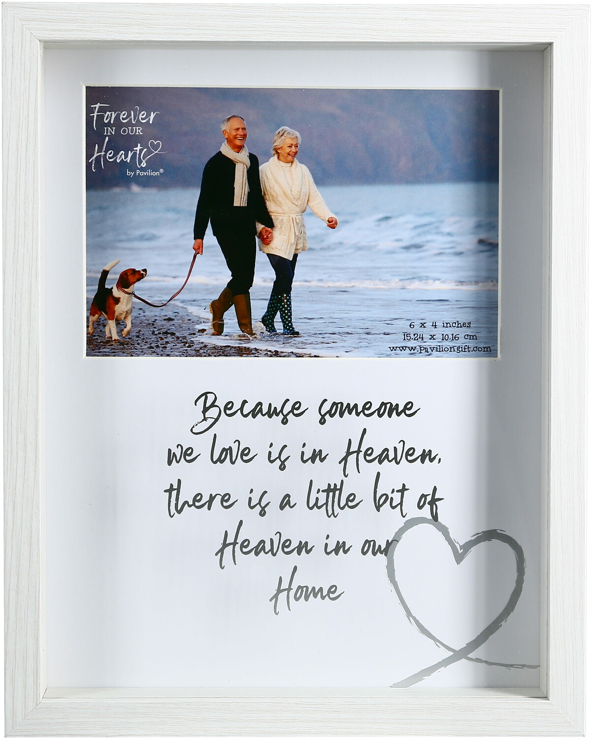 Heaven by Forever in our Hearts - Heaven - 7.5" x 9.5" Shadow Box Frame
(Holds 6" x 4" Photo)