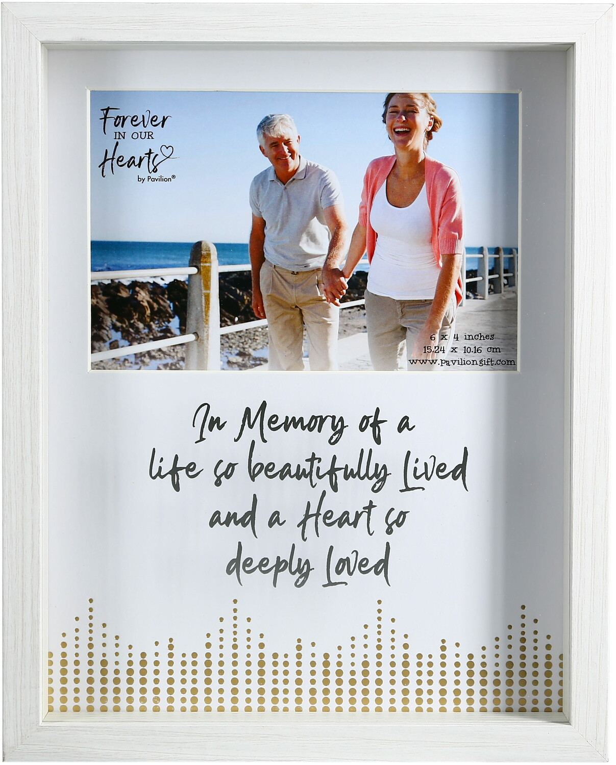 Memory by Forever in our Hearts - Memory - 7.5" x 9.5" Shadow Box Frame
(Holds 6" x 4" Photo)