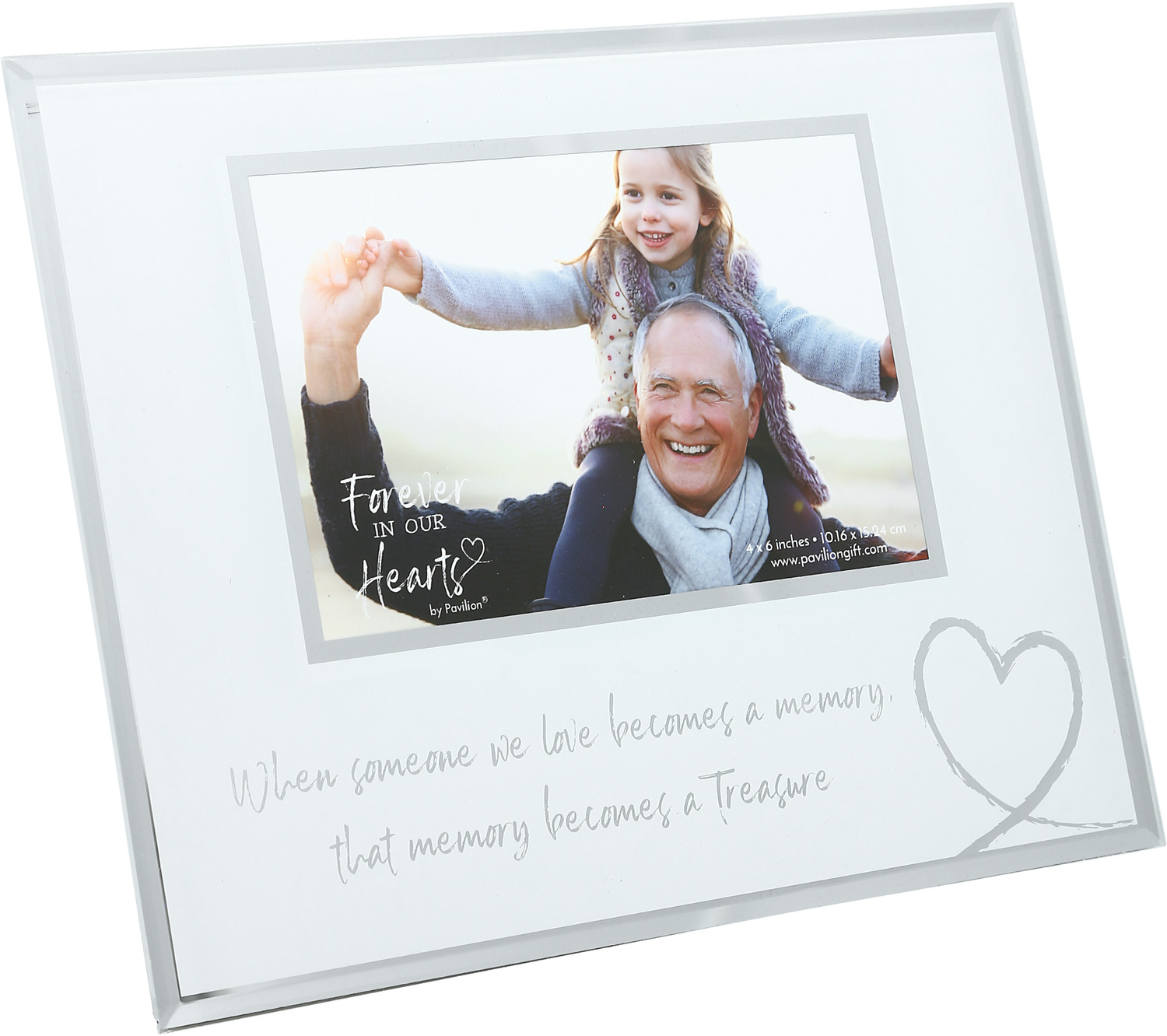 Treasured Memory by Forever in our Hearts - Treasured Memory - 9.25" x 7.25" Frame
(Holds 6" x 4" Photo)