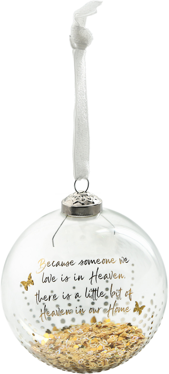 Heaven by Forever in our Hearts - Heaven - 4" Glass Ornament