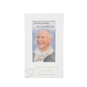 That Was You by Forever in our Hearts - Visor Memorial Photo Frame with Magnet
(Holds a 2.5" x 4.25" Photo or Memorial Card)