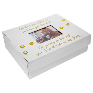Pawprints On My Heart by Forever in our Hearts - 11" x 9" Memory Box