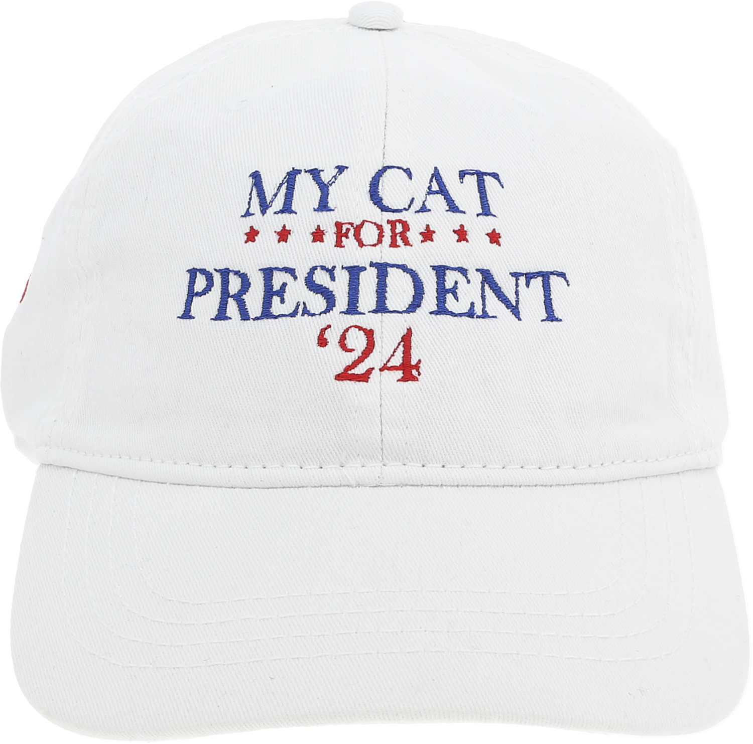 My Cat '24 by Personalization - My Cat '24 - White Adjustable Hat