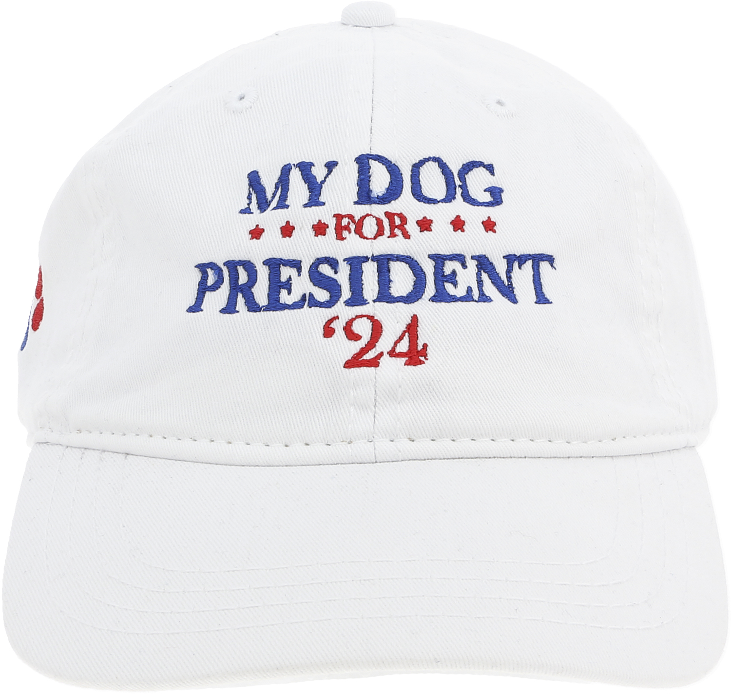 My Dog '24 by Personalization - My Dog '24 - White Adjustable Hat