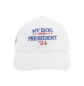 My Dog '24 by Personalization - White Adjustable Hat