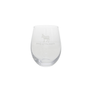 The People by Personalization - 18oz Stemless Wine Glass