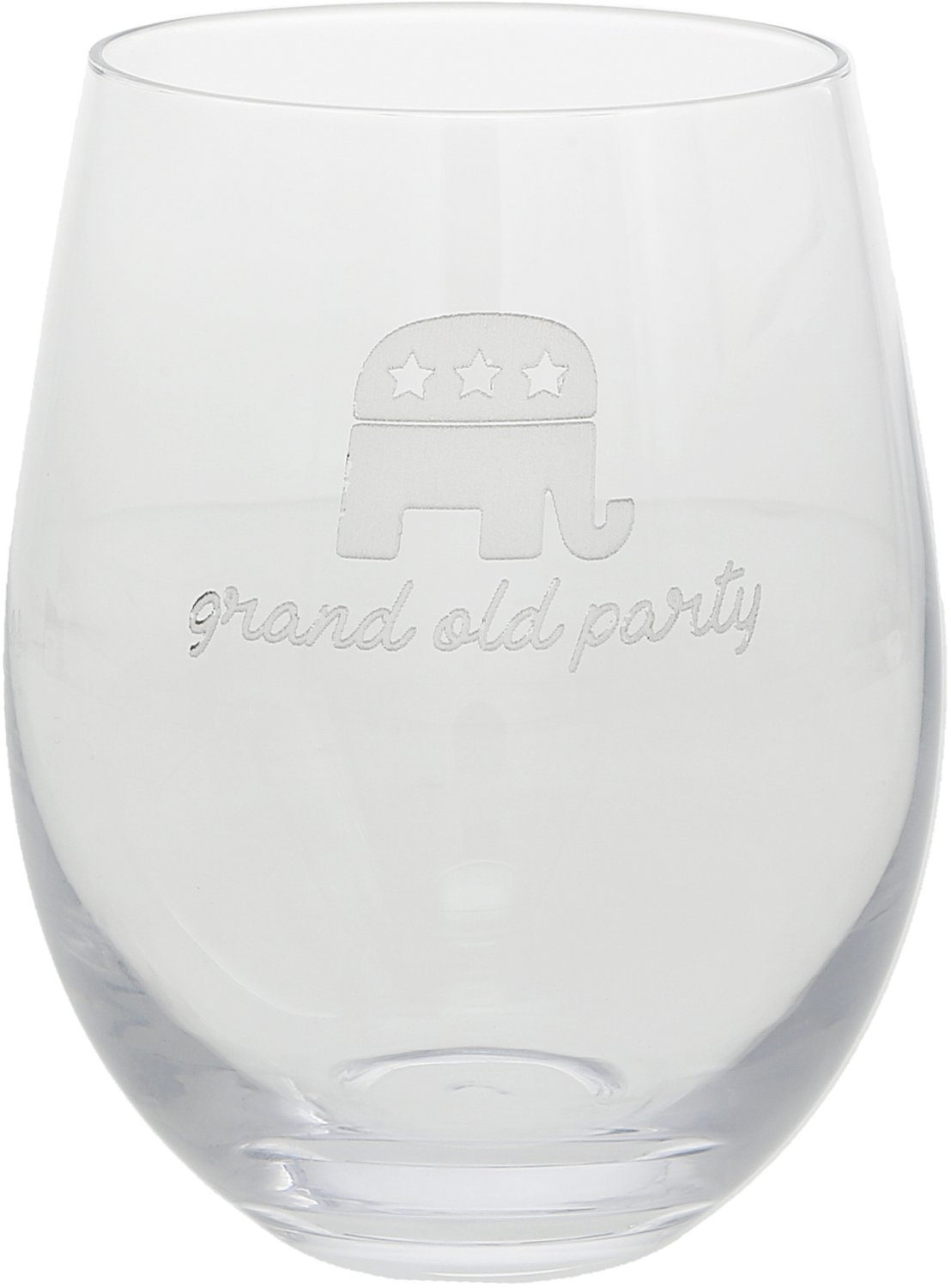 Grand Party by Personalization - Grand Party - 18oz Stemless Wine Glass