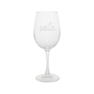 Vote. by Personalization - 12oz Stemmed Wine Glass