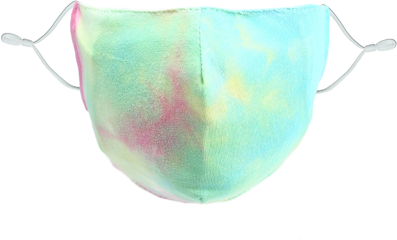 Rainbow Tie-Dye by Pavilion Cares - Rainbow Tie-Dye - Adult Reusable 100% Cotton Fabric Mask & PM 2.5 Filter Set