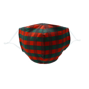 Holiday Plaid by Pavilion Cares - Adult Reusable Fabric Mask