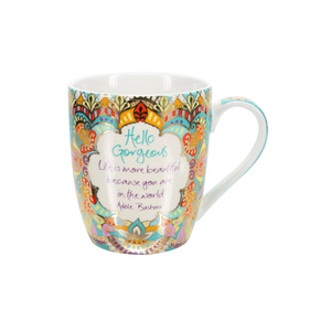 Hello Gorgeous by Intrinsic - 12 oz Cup with Gift Box