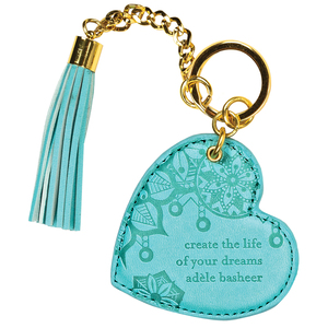 Tahitian Turquoise by Intrinsic - Vegan Leather Keychain