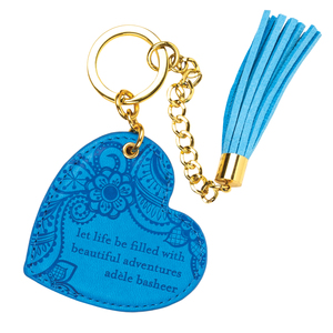 Amalfi Blue by Intrinsic - Vegan Leather Keychain
