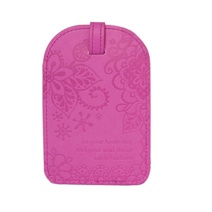 Miami Pink by Intrinsic - Gift Boxed Vegan Leather Luggage Tag
